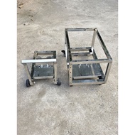 Stainless steel 2-wheel stand for car washer
