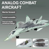 Model Building The Su-57 Fighter 1:72 Assemble Blocks with Kids Toy