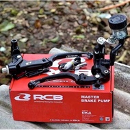 BRAKE MASTER SET RCB S1 RADIAL FORGED RIGHT14MM LEFT CABLE ONLY ORIGINAL RCB