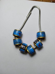 Ring merpati dewasa costum ( isi 6 pcs ) diametr 9mm