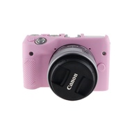 Soft Silicone Rubber Camera Case for Canon EOS M3 (Pink) (0898)