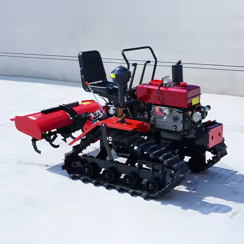 Chinese Agricultural Farming Multifunctional 25hp 30hp 35hp 40hp Power Tiller Disc Harrow Mini Crawl