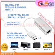 USB to rj45 adapter converter usb 2.0 ke kabel lan smart tv komputer