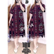 ETHNIC WOVEN DRESS WOMEN DRESS LONG DRESS