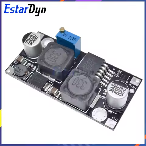 XL6019 (XL6009 upgrade) Automatic step-up step-down Dc-Dc Adjustable Converter Power Supply Module 2