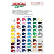 Oracal 651 sticker