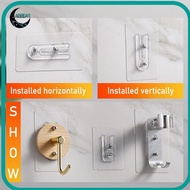 APPEAR Double Hole Screw Sticker, No Punching Wall Hanger Traceless Nail, Wall Screw Sticker Screw H