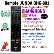 Remote Remot Led Junda 801 Cocok Di Changhong Realme Smart TV Android