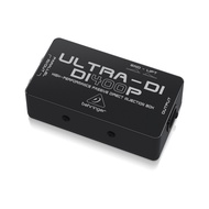 Behringer Ultra-DI DI400P Professional Passive DI-Box ¼“ TRS and gold-plated XLR connectors for stag