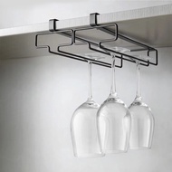 Cabinet Wine Glass Hanger Perforation-Free Upside Down Glass Holder Wine Glass Holder Hanging Glass 