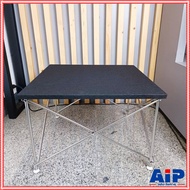 Free Table Leg Storage Bag ECO V2 60x60 Model Height 40 Black Can Be Decorated With Legs Stainless S