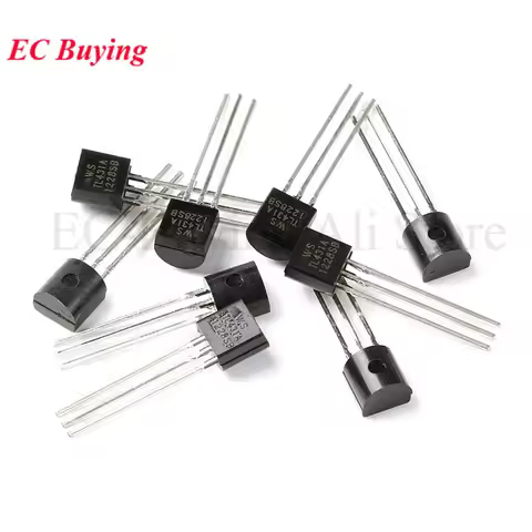 100pcs/10pcs TL431 TL431A TL431 TO-92 TO92 Voltage Regulator Tube Triode IC Chip