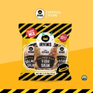 IRVINS Classix Mix 90 g ชุดเซ็ทออริจินัลเคลือบไข่เค็ม ขนาด 90 g (หนังปลาทอดกรอบ มันฝรั่งทอดกรอบ หนัง