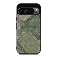 GOOGLE HP Case Googlehp PIXEL 10 9 8 7 6 5 4 3 Pro XL 4g 5g TPU Custom Phone Softcase Green Rug Arab