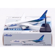 AV4398 Alloy Collectible Plane Gift Aviation 1:400 Alaska Airlines Boeing B787-9 "Dreamliner" Diecas