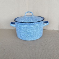 / BOILING POT 22cm/ COOKING POT enamel material