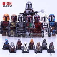 Chinese Building Blocks Star Wars Building Blocks WM6085 The Mandalorian baby Yoda Children's Assemb