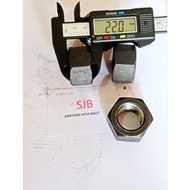 1inch Nut Raw Black Nut Key 38