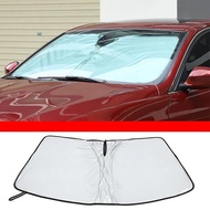cheya Silver Tape Car Front Windshield Sunshade Sun Protection Visor Sunshade for BMW 3 Series E90 2