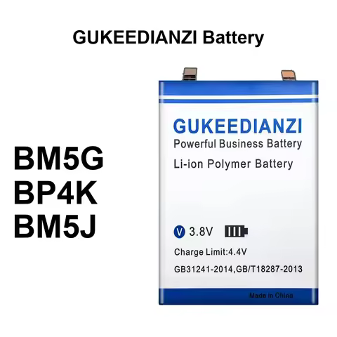 Mobile Phone Battery Reliable Power BP4K BM5J BM5G 5700-6000mAh For Xiaomi Redmi K50 Note 12 12T Poc