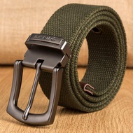 tactical belt belt Tactical belt unisex pin buckle belt casual braided with holes korean cargo pants