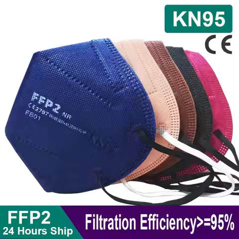 Face Mask KN95 Mascarillas Adult FFP2 Mask Protective Face Masks FFP2 Mouth Caps KN95 Masks Mouth FF