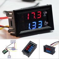 【NEW】Dual LED 3 Digit Digital DC 100V 10A Voltmeter Ammeter Voltage Amps Power Meter