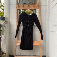 2hand sexy bodycon dress, model, waist 56 to 68cm, length 86cm, code 300