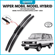 Hybrid Wiper for Toyota Kijang Kapsul Cars, One Pair RightKiri