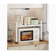 書櫃,書架,多桶儲物櫃,廚房置物架,收納置物架【典雅白【可伸縮-特厚特粗】+6掛鈎】
