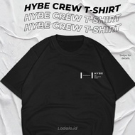 Hybe CREW TSHIRT - KAOS HYBE MUSIC - Short Sleeve - Long Sleeve