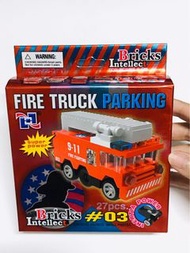 全新未開封，消防車仔積木一盒 (#03號) 只限郵寄，包本地平郵