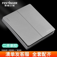 Fistinger Switch Socket 2 Open Two Open Single Two Open Single Two Open Switch Panel Single Double O