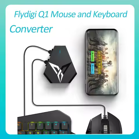 Flydigi Q1 Pro Gaming Mouse Keyboard Converter Adapter Mobile Game Controller