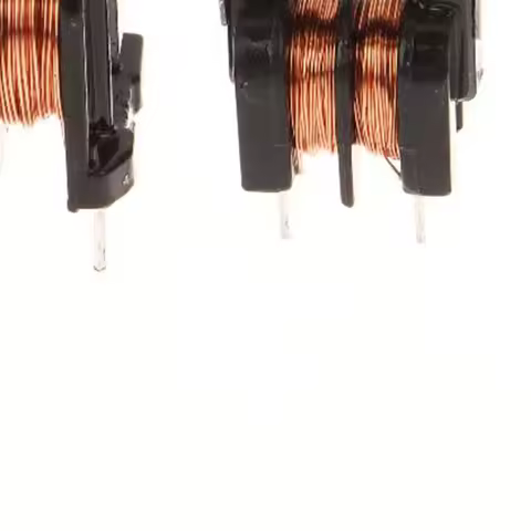 10Pcs UU9.8/UU10.5 Common Mode Choke Inductors, 10-50mH Filter Coils for EMI Suppression, Multiple I