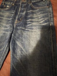 CELINE Jeans CJ Wash 石洗 牛仔褲 純棉 藍色 女款 27號 極美刷色 牛仔褲 丹寧褲 made in Japan 日本製