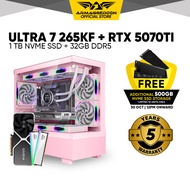 Armaggeddon Ultra 7 265KF + RTX 5070TI Custom PC Desktop 16GB 1TB SSD Gaming PC
