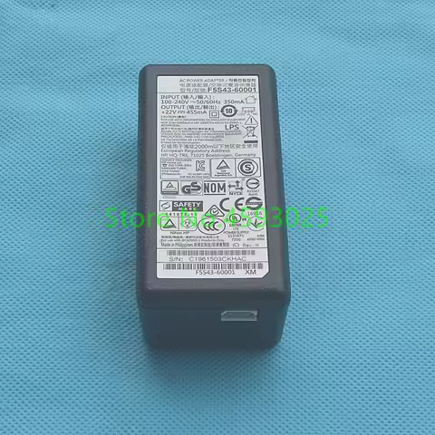 F5S43-60001 F5S43-60002 +22V 455mA For HP 1110 1112 1115 2130 2600 3630 3700 3755 3830 3832 3833 Pri