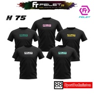 Felet H75 PLAIN Badminton Shirt - Original Felet Badminton Shirt
