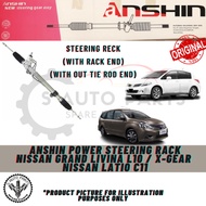 NISSAN GRAND LIVINA L10 / X-GEAR / NISSAN LATIO C11 POWER STEERING RACK -BRAND 100% ANSHIN