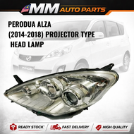 Lampu Depan Projector Perodua Alza 2014 2016 Front Head Light Projector Lamp