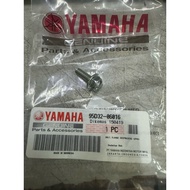 Radiator Fan Bolt [ 95D32-06016 ] M6x16mm Yamaha Nvx155 / NVX 155 screw fan plastic magnet kipas skr
