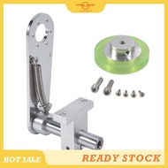 [CloudsMiles] 200mm Aluminum Polyurethane Industrial Encoder Wheel Measuring Wheel with Type 20mm Al