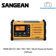 Sangean MMR-88 FCC AM / FM / WX / Multi-Powered Radio (Yellow)
