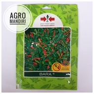 Cabai Rawit Bara 500 Butir Bibit Benih Unggul Cabe Kemasan Small Pouch Original Pabrik Cap Panah Mer