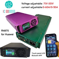 71V - 101V 50A 60A Current Voltage Adjustable Bluetooth Charger Lithium Battery Fast 84V 96V 100.8V 