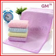 Face Towel 30x60cm Multipurpose Towel Embossed Microfiber Towel
