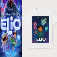 Elio T-Shirt Disney Pixar Elio Out Of This World T-shirt Alien Shirt Cotton Short Sleeve Baju Budak 