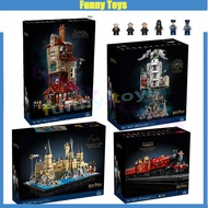 NEW 76417 Bank 4803Pcs Gringotts Building Blocks Bricks Ironbelly Dragon Castles Toys Gifts Kits For