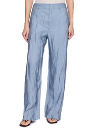 LEMAIRE CREASED FLUID SOFT FABRIC PANTS